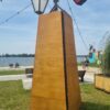 Sfeerpilaar Hout (3m) - Afbeelding 3