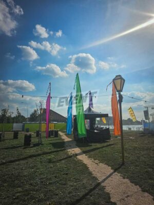 Festival vlag Dino staart - Afbeelding 7