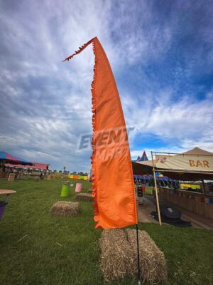 Festival vlag Dino staart - Afbeelding 6