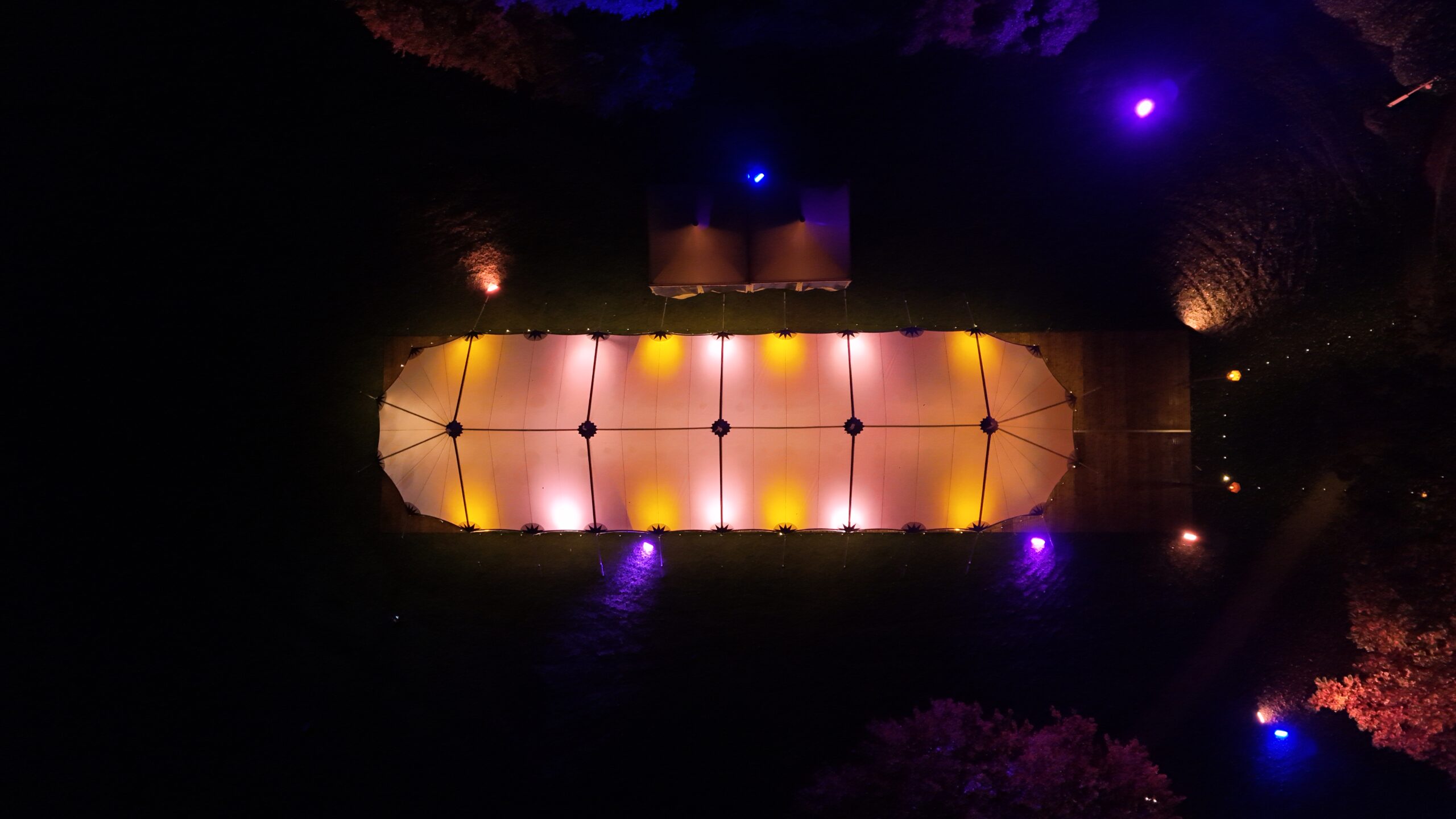 White Luxury tent large 10 x 22 meter - Afbeelding 5