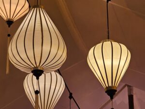 Sfeerlantaarn Druppel 60cm - Wit