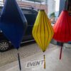 Sfeerlantaarn Buis 100cm - Geel - Afbeelding 4
