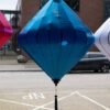 Sfeerlantaarn Diamant 120cm - Blauw - Afbeelding 6