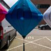 Sfeerlantaarn Diamant 120cm - Blauw - Afbeelding 4