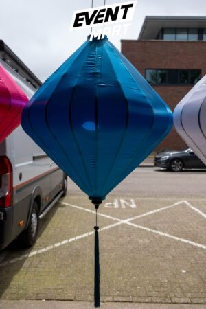 Sfeerlantaarn Diamant 120cm - Blauw - Afbeelding 4