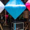 Sfeerlantaarn Diamant 120cm - Blauw - Afbeelding 10