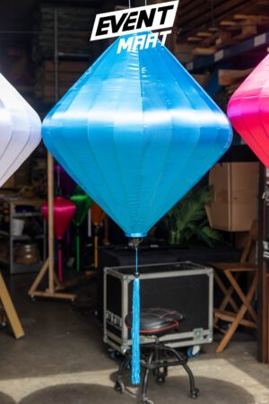 Sfeerlantaarn Diamant 120cm - Blauw - Afbeelding 10