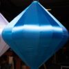 Sfeerlantaarn Diamant 120cm - Blauw - Afbeelding 9
