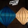 Sfeerlantaarn Diamant 120cm - Blauw - Afbeelding 2
