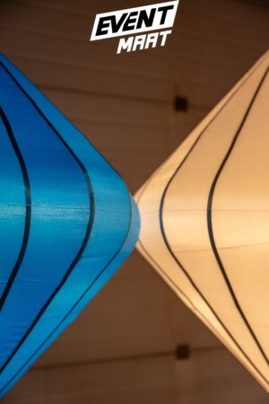 Sfeerlantaarn Diamant 120cm - Blauw - Afbeelding 8