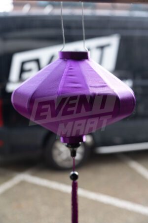 Sfeerlantaarn UFO Ø35cm - Paars