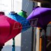 Sfeerlantaarn Ballon Ø60cm - Paars - Afbeelding 4