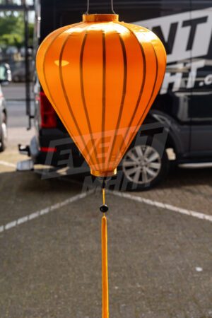 Sfeerlantaarn Ballon Ø60cm - Oranje - Afbeelding 7