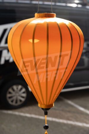 Sfeerlantaarn Ballon Ø60cm - Oranje - Afbeelding 3