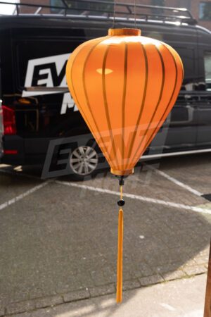 Sfeerlantaarn Ballon Ø60cm - Oranje - Afbeelding 6