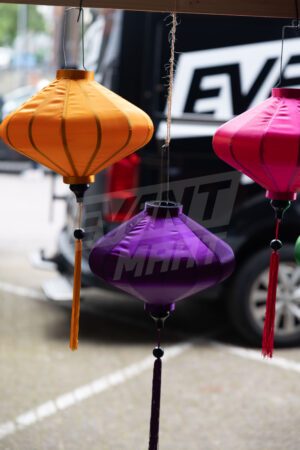 Sfeerlantaarn UFO Ø35cm - Paars - Afbeelding 4
