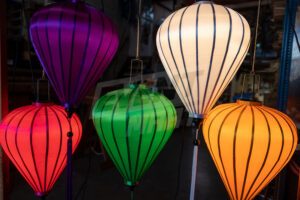 Sfeerlantaarn Ballon Ø60cm - Wit - Afbeelding 5