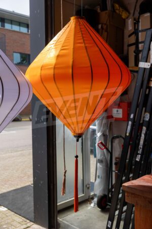 Sfeerlantaarn Diamant 120cm - Oranje - Afbeelding 8