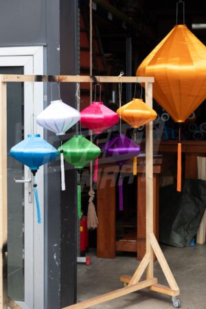 Sfeerlantaarn Diamant 120cm - Oranje - Afbeelding 3