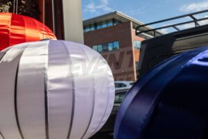Sfeerlantaarn Bol Ø80cm - Donker Blauw - Afbeelding 5