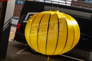 Sfeerlantaarn Bol Ø80cm - Geel