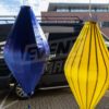 Sfeerlantaarn Buis 60cm - Donker Blauw - Afbeelding 7