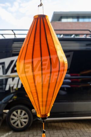 Sfeerlantaarn Buis 60cm - Oranje - Afbeelding 5