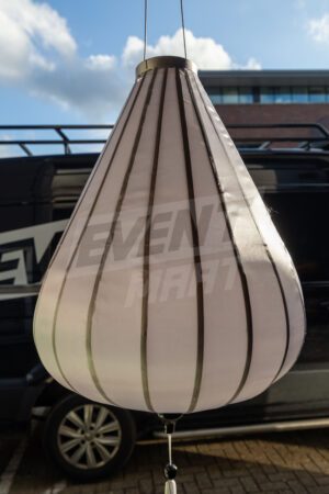 Sfeerlantaarn Druppel 60cm - Wit - Afbeelding 3