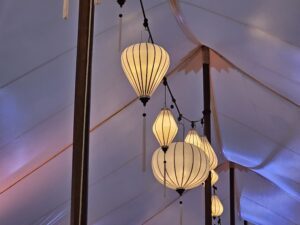 Sfeerlantaarn Buis Ø40cm - Wit