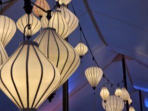 Eventmaat Lantaarn Bruiloft Wit (Luxe)